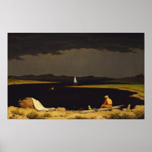 Poster Heade - À l'approche de l'orage