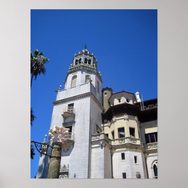 Poster Hearst Castle, San Simeon, Californie (Devant)
