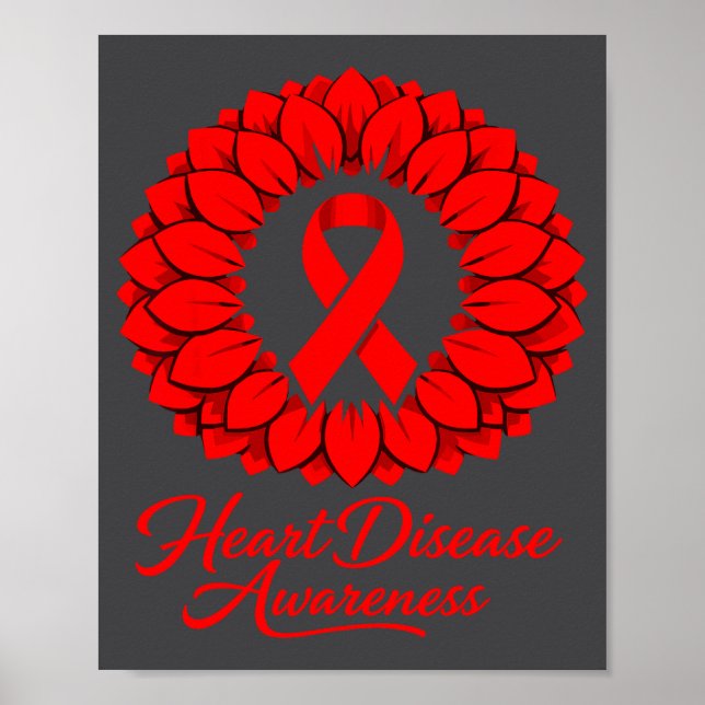Poster Heart Disease Awareness  (Devant)