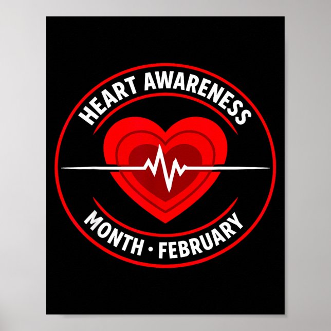 Poster Heart Disease Awareness  (Devant)