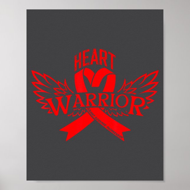 Poster Heart Disease Awareness  (Devant)