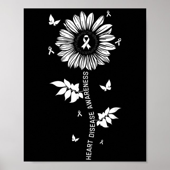Poster Heart Disease Awareness Month  (Devant)