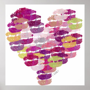 Poster Heart of Kisses