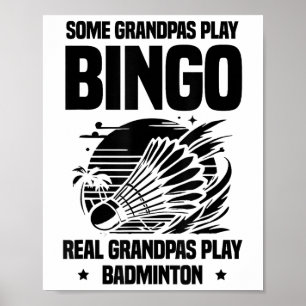 Poster Heartbeat Ecg Shuttle Badminton Player Shuttle