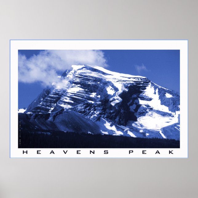 Poster Heavens Peak (Devant)