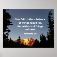 Hébreux 11:1 La foi est la substance des choses