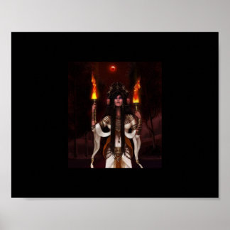 Poster Hecate Une déesse païenne dans le monde souterrain