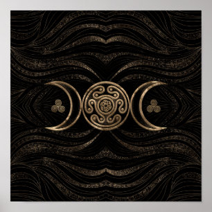 Poster Hecate Wheel Triple Moon