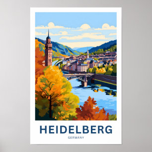 Poster Heidelberg Allemagne Imprimer