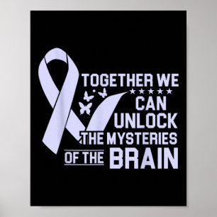 Poster Heimerheimer Blessure cérébrale Design Purple Heim