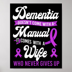 Poster Heimerheimer's Dementia Sensibilisation soutien Fe