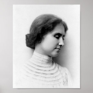 Poster Helen Keller Portrait