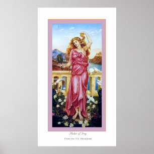 Poster Hélène de ~ de troy Evelyn De Morgan