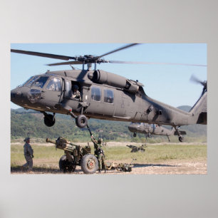 Poster Hélicoptère de Black Hawk UH-60