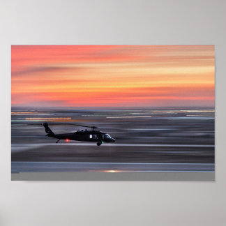 Poster Hélicoptère de Black Hawk UH-60
