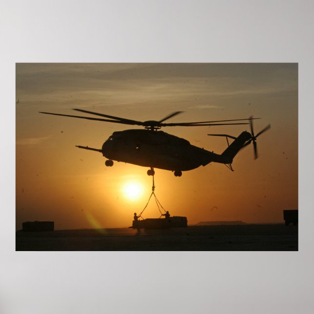 POSTER HÉLICOPTÈRE DE L'ARMÉE (Devant)