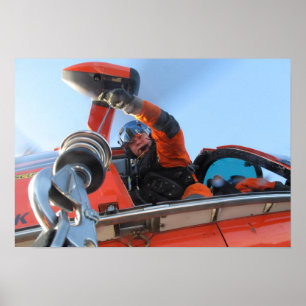 Poster Hélicoptère Dolphin HH-65 de la Garde côtière