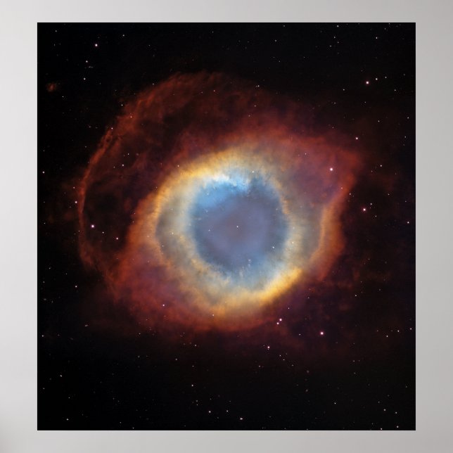Poster Helix Nebula (Devant)