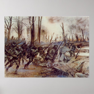 Poster Hell Fighters de Harlem par H Charles McBarron Jr