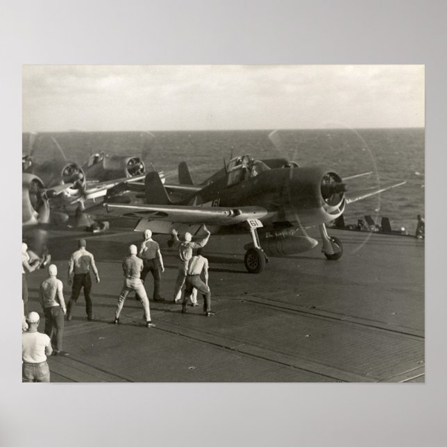 Poster Hellcats F6F (Devant)