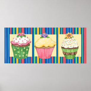 Poster Hello Cupcake - SRF