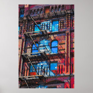 Poster Hell's Kitchen "Windermere building" 57e et 9e