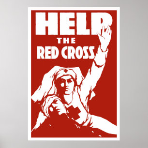 Poster Help The Red Cross
