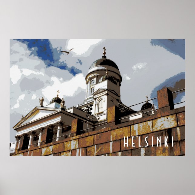 Poster Helsinki (Devant)