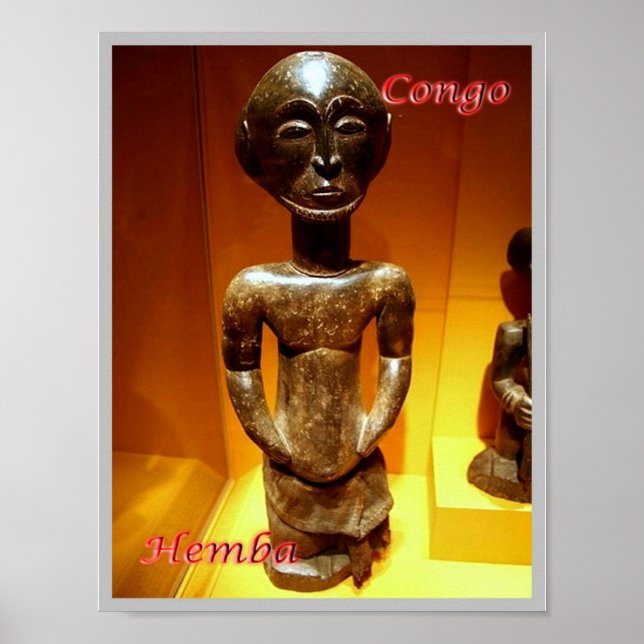 Poster Hemba Homme - Congo (Devant)