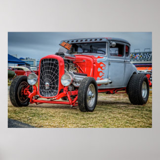 Poster Hemi Powered Hot Rod