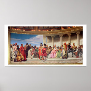 Poster Hémicycle : Artistes de tous âges, détail de gauch