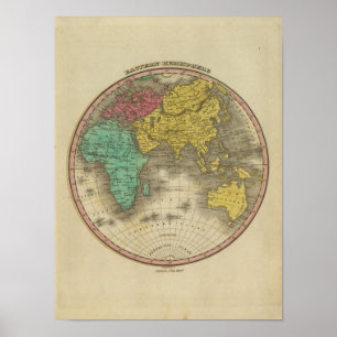 Poster Hémisphère oriental 15