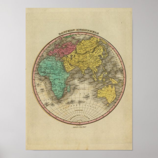 Poster Hémisphère oriental 15 (Devant)