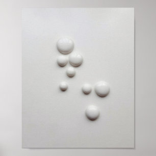 Poster Hémisphères de porcelaine 2