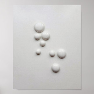 Poster Hémisphères de porcelaine 2