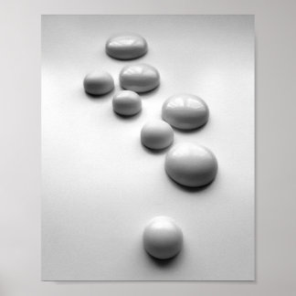 Poster Hémisphères de porcelaine 3