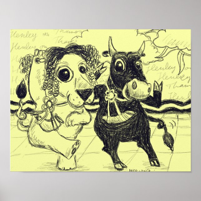 Poster Henley sur la Tamise (Devant)