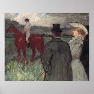 Poster Henri de Toulouse-Lautrec   À l'hippodrome, 189