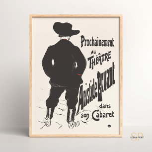 Poster Henri De Toulouse Lautrec Art Imprimer Bruant