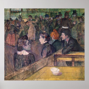Poster Henri de Toulouse-Lautrec Au Moulin de la Ga