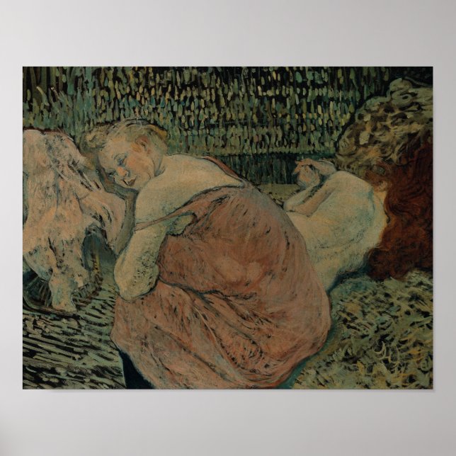 Poster Henri de Toulouse-Lautrec - Deux amis (Devant)