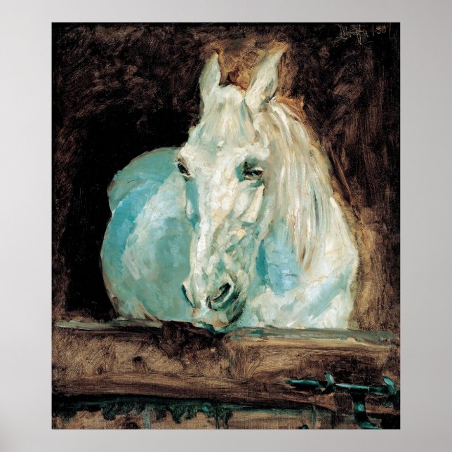 Poster Henri de Toulouse-Lautrec Gazelle Le Cheval Blanc (Devant)