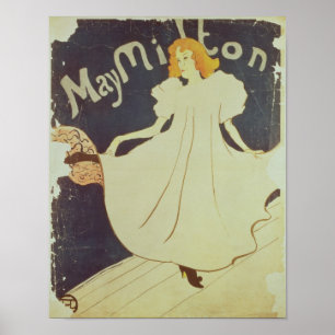 Poster Henri de Toulouse-Lautrec May Milton, France