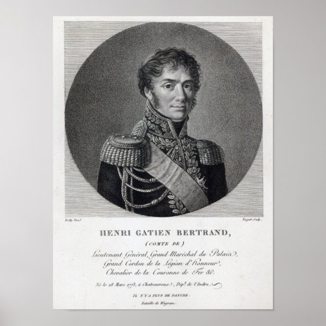 Poster Henri Gatien Bertrand (Devant)