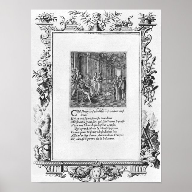 Poster Henri IV Roi de France et de Navarre (Devant)