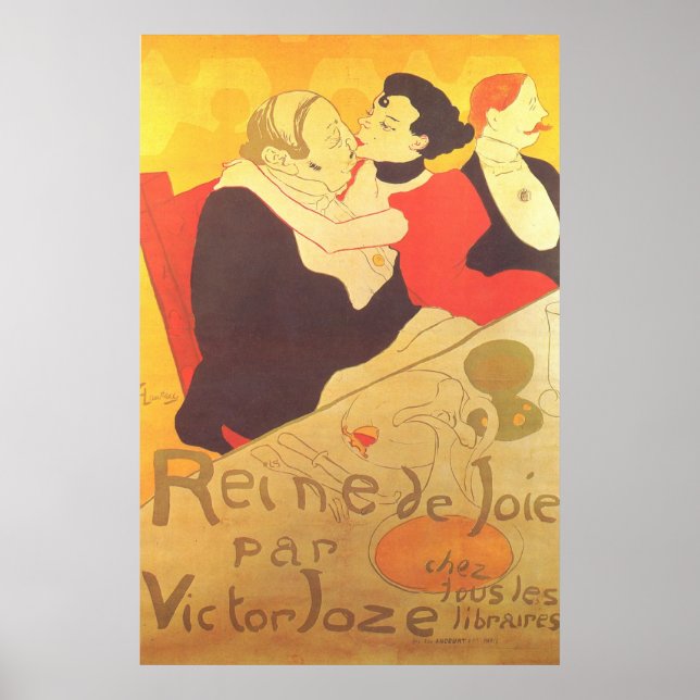 Poster Henri Marie Raymond de Toulouse-Lautrec-Monfa (Devant)