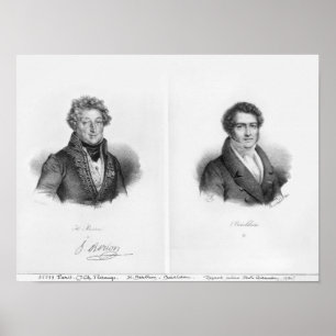 Poster Henri Montan Berton et François Adrien