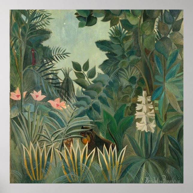 Poster Henri Rousseau (Devant)