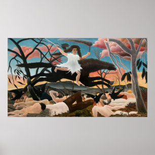 Poster Henri Rousseau - La guerre