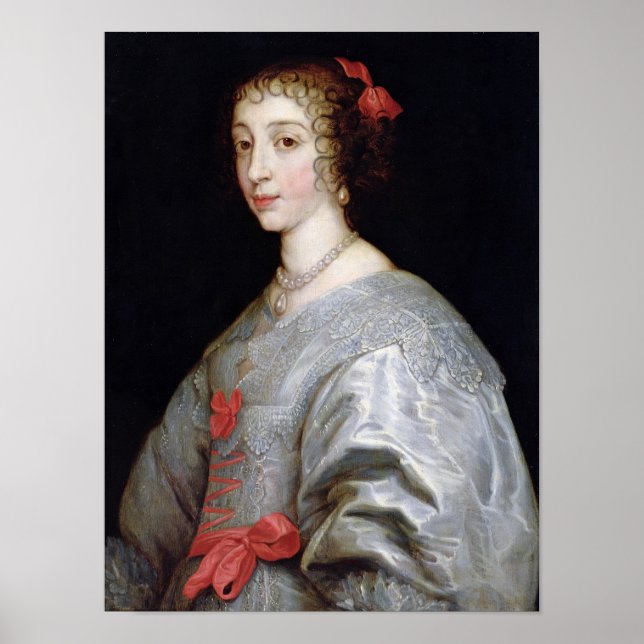 Poster Henrietta-Maria de France (Devant)